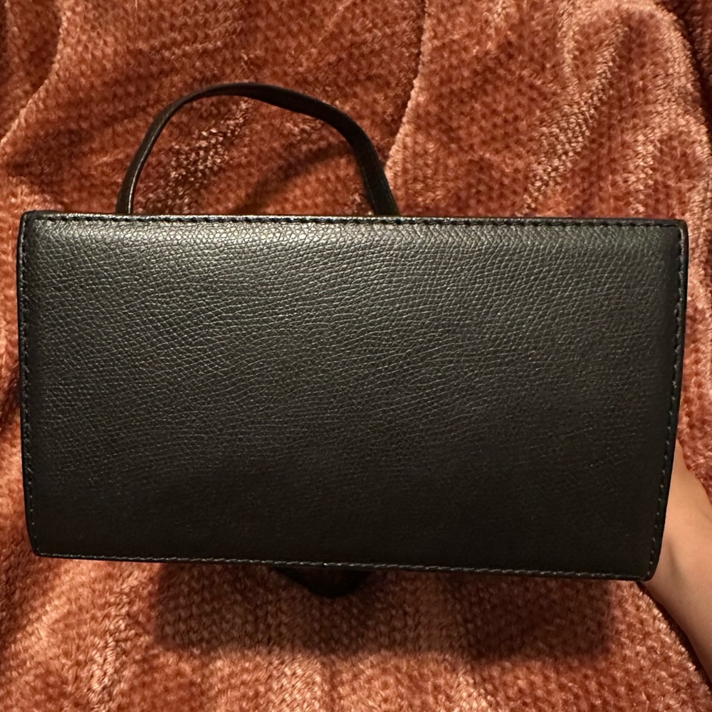 MCM Mini Heritage Satchel | Vintage | Black | Gold | Top Handle | Kelly - Picture 8 of 16